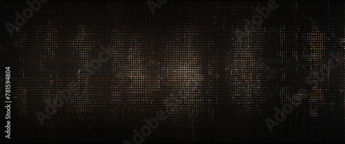 An abstract digital background with binary code and AI algorithms running in the background 
