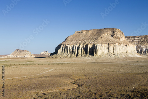 Airakty Shomanai mountains, Mangystau region, Kazakhstan photo