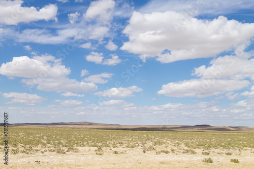 Kazakhstan desertic landscape  Senek town area  Mangystau region