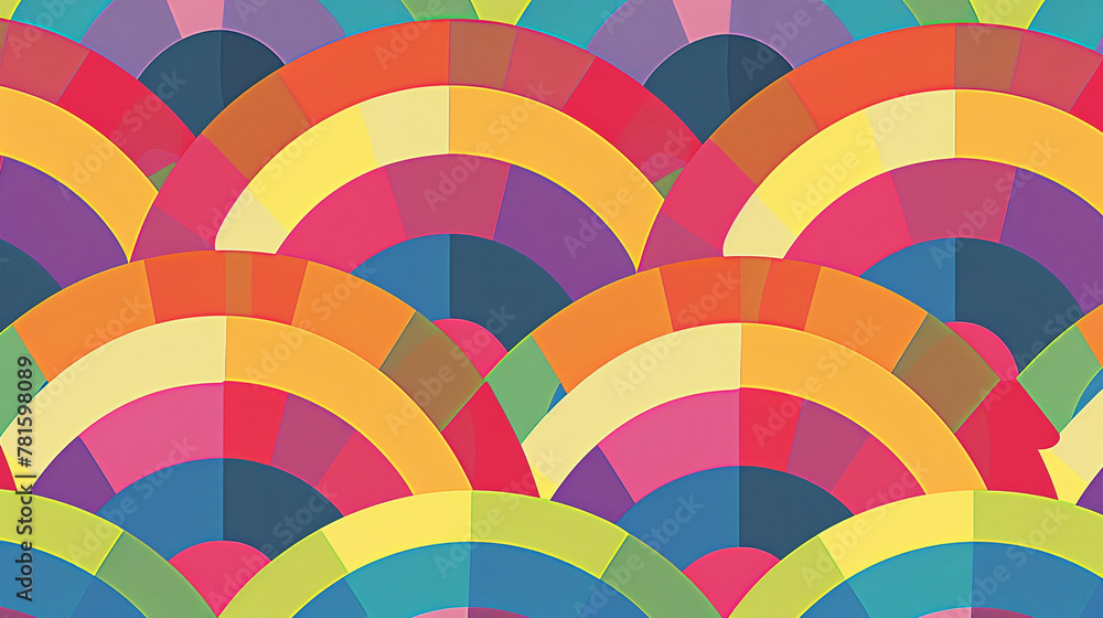 Obraz premium abstract rainbow background, pride