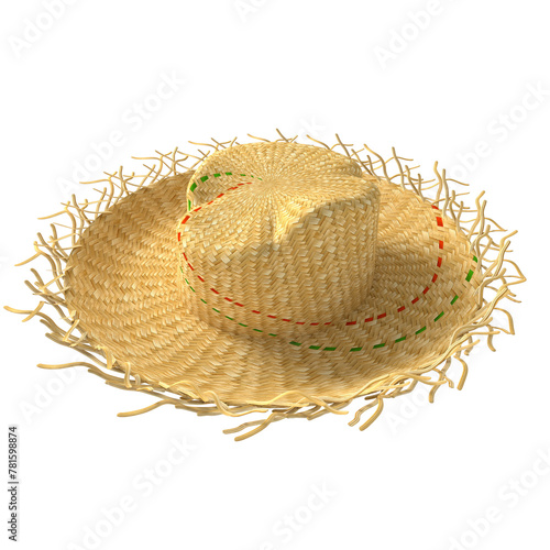 straw country hat