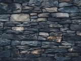 Detailed background of fragmented stone white wall