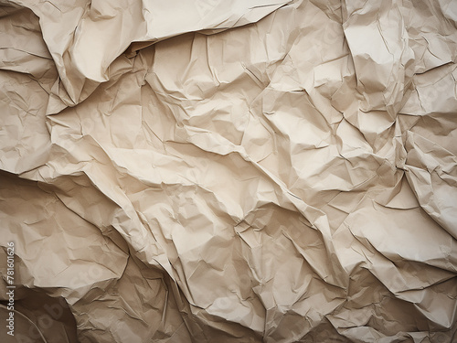 Abstract rough textured background originating from crumpled paper photo
