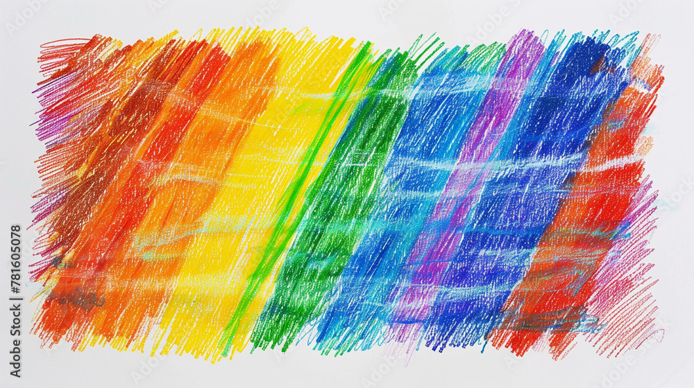 Obraz premium pride and love rainbow background