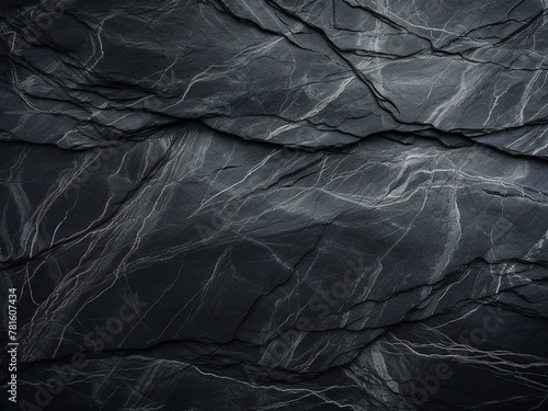 Dark slate stone's close-up offers a stunning vertical backdrop