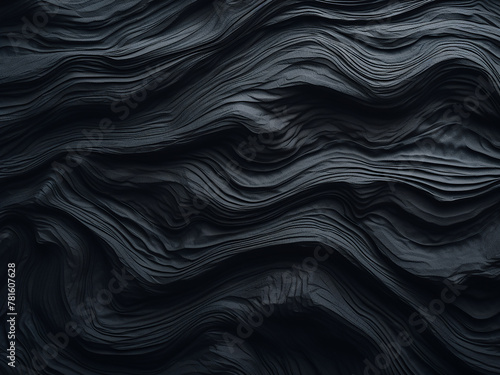 Abstract texture in black adds depth to the background