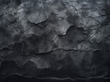 Abstract concept for horror and Halloween: black wall with natural paintbrush stroke texture