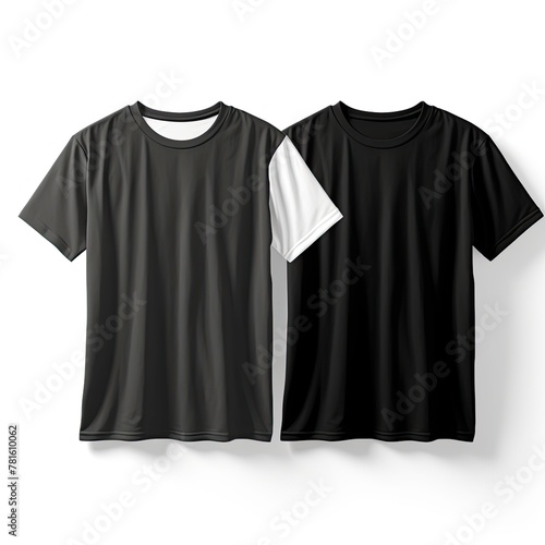 t-shirt isolated on white