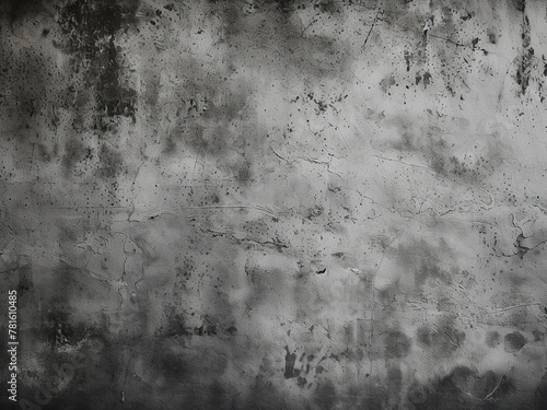 Abstract background with dirty old wall texture in black and white cement