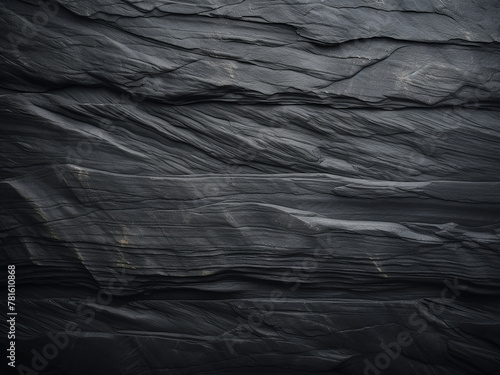 Slate-patterned background with deep grey-black tones