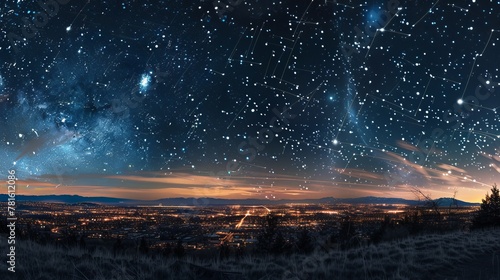 A sky filled with twinkling stars © Suleyman