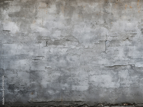 Background of an old gray wall displaying visible texture