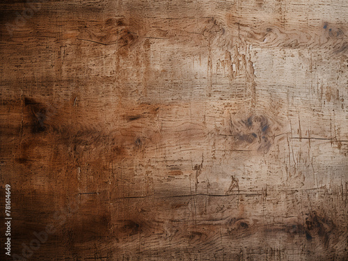 Aged plywood backdrop showing signs of dust accumulation and scratches photo