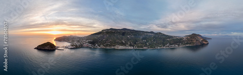 Landscape of Ischia from the south side photo