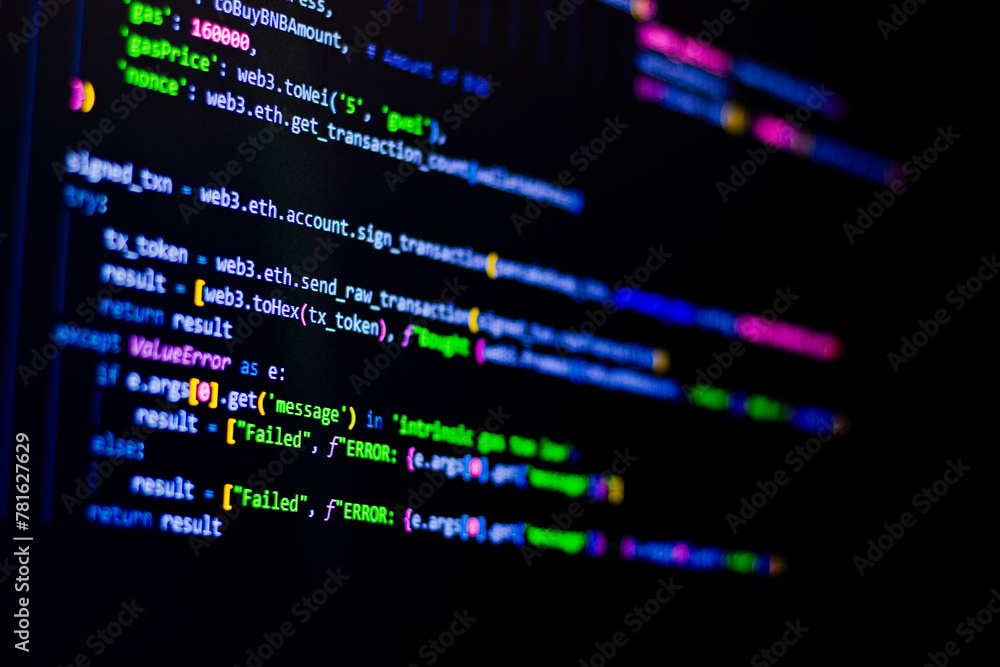 Backend coding with go and java. Can be used as background and banner.