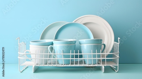 Beautiful design of the white wall in the kitchen. Shelves on the wall with a beautiful decor. Warm and cozy in the kitchen. Kitchen set with Christmas decor. Vase, spruce branches, cones, candles.