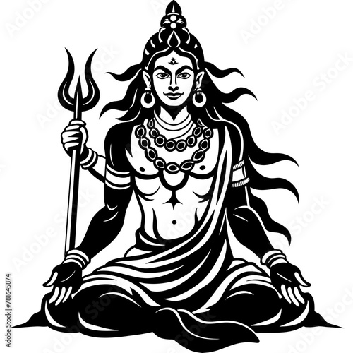 Lord siva illustration