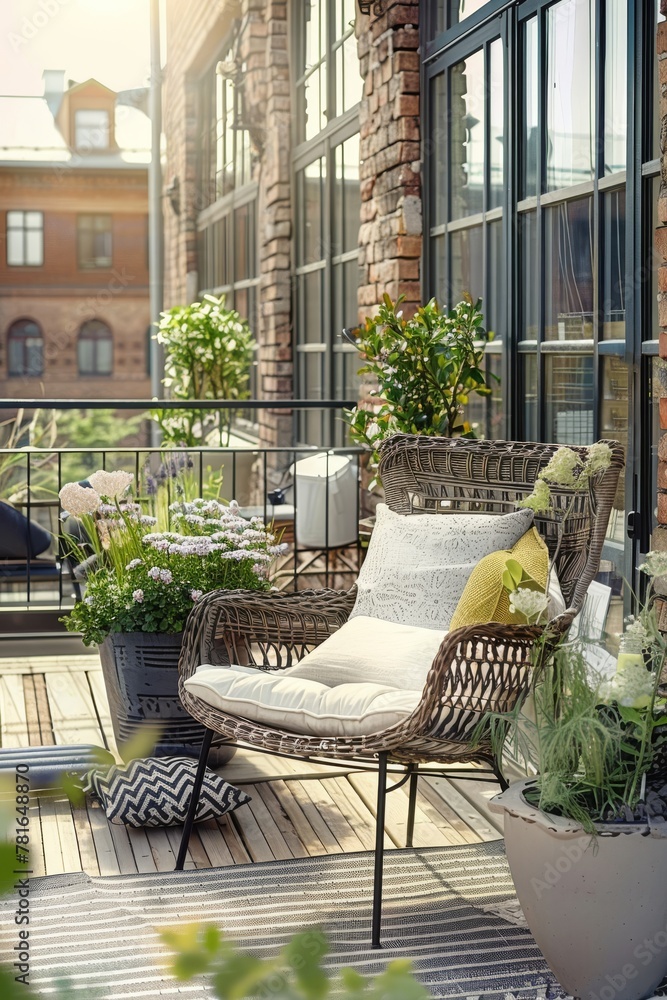 Springtime balcony decor, spring decorations with plants and flowers for urban balcony, home decor ideas Springtime balcony decor, spring decorations with plants and flowers for urban balcony, home decor ideas