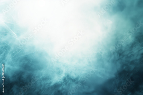 smokey white fuzzy texture on blue