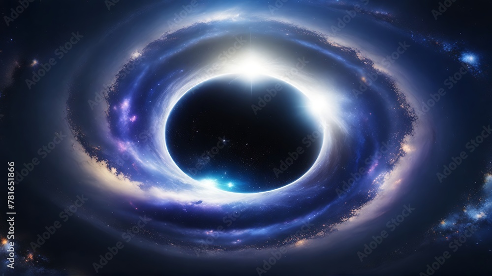 Starry Embrace: Celestial Halo Encompassing a Distant Elliptical Galaxy Starry Embrace: Celestial Halo Encompassing a Distant Elliptical Galaxy