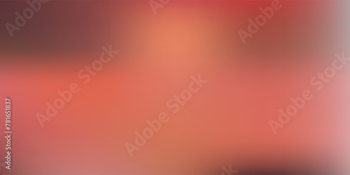 Dark orange vector blurred background.