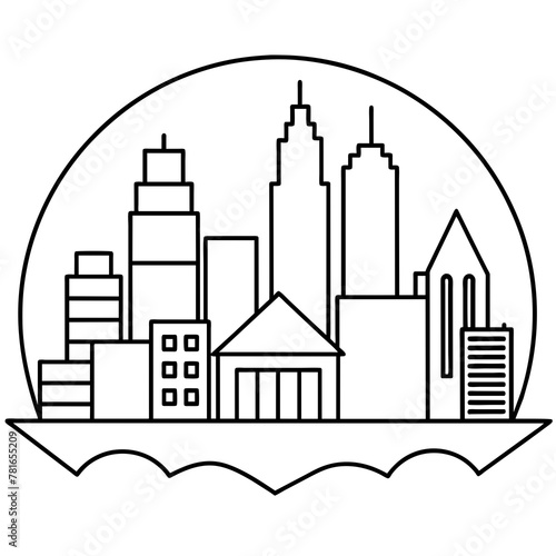 factory and city