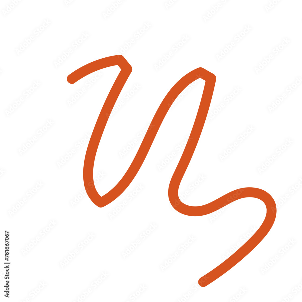 Abstracts Squiggly Lines Decor Abstracts Squiggly Lines Decor