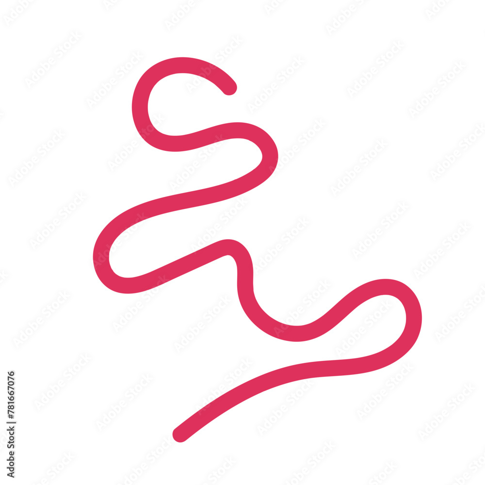 Abstracts Squiggly Lines Decor Abstracts Squiggly Lines Decor