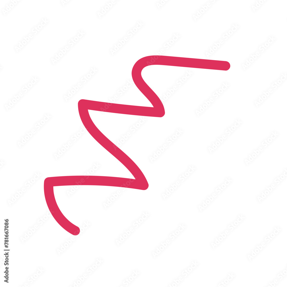 Abstracts Squiggly Lines Decor Abstracts Squiggly Lines Decor