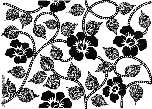 Batik Indonesian: is a technique of wax-resist dyeing applied to whole cloth, or cloth made using this technique originated from Indonesia