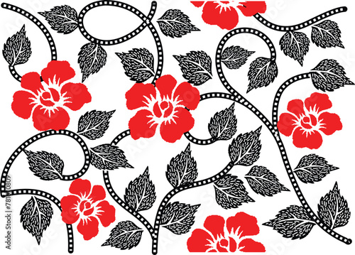 Batik Indonesian: is a technique of wax-resist dyeing applied to whole cloth, or cloth made using this technique originated from Indonesia