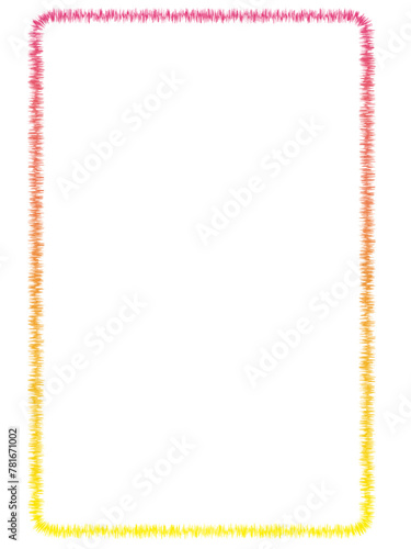 vibrant frame vector illustration
