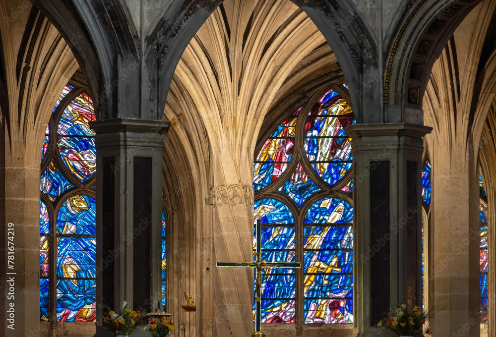 Fototapeta premium Kirche St. Séverin, Paris