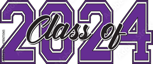 purple Varsity Class of 2024