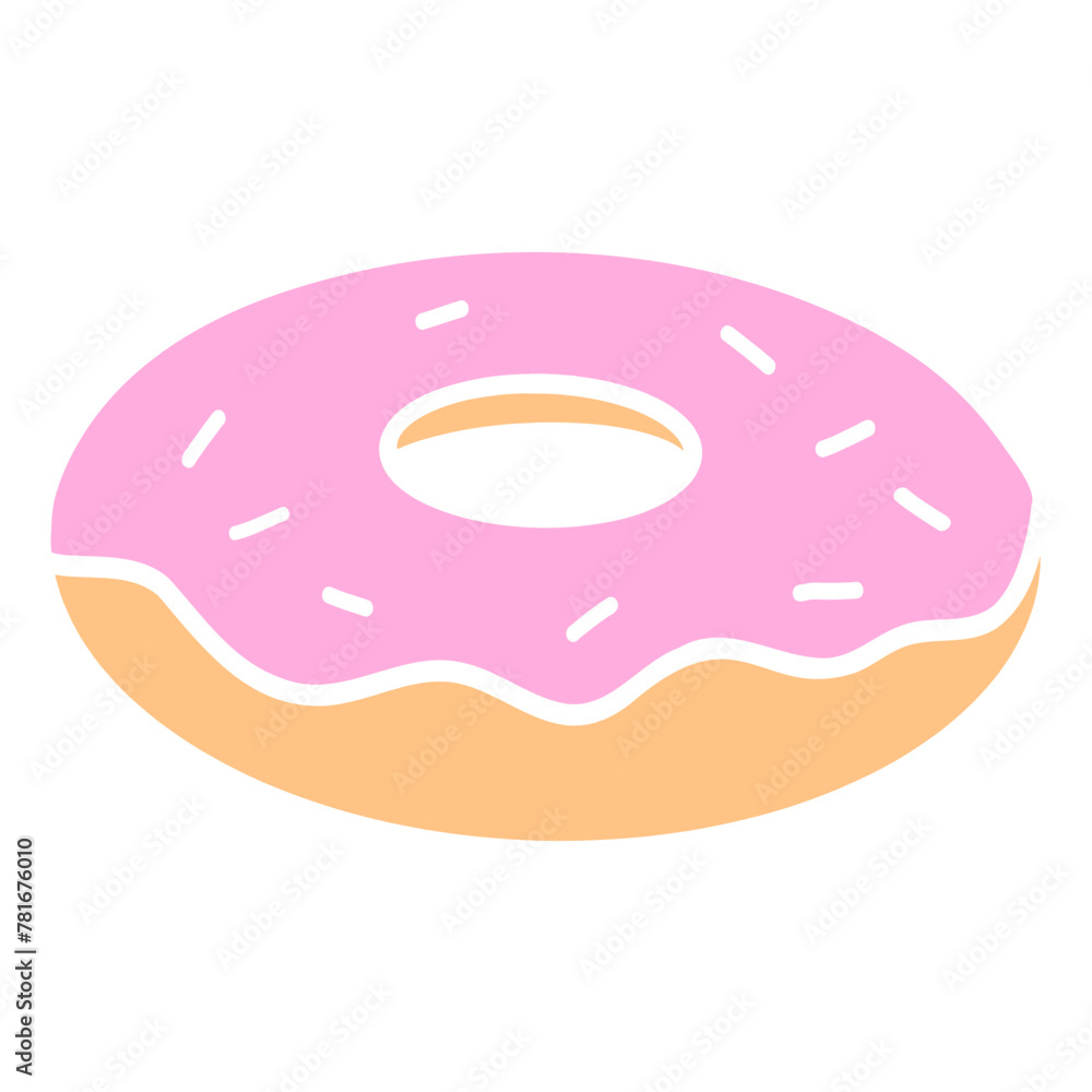 illustration of a donut illustration of a donut