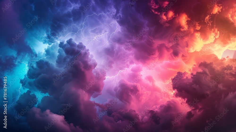 Storm clouds generative ai