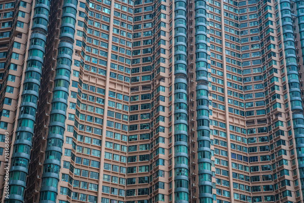 Giant endless Hong Kong appartments