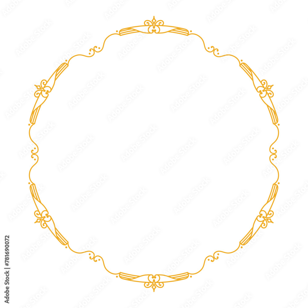vector hand drawn ornamental frame on white background vector hand drawn ornamental frame on white background