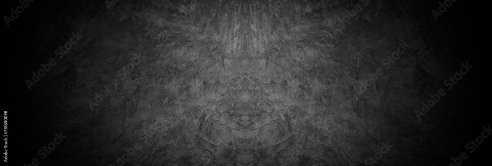 Old wall texture smeared engine oil cement dark black gray background abstract grey color design are light with white gradient background. Old wall texture smeared engine oil cement dark black gray background abstract grey color design are light with white gradient background.