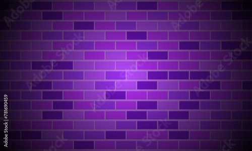 Background of old vintage brick wall,decorative dark brick wall surface for background