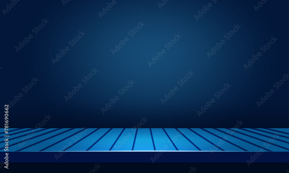 abstract blue background for web design templates and product studio with smooth gradient color
