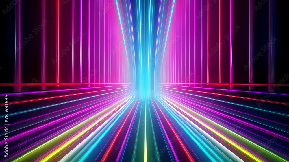 Digital neon light cyber space abstract graphic poster web page PPT background Digital neon light cyber space abstract graphic poster web page PPT background