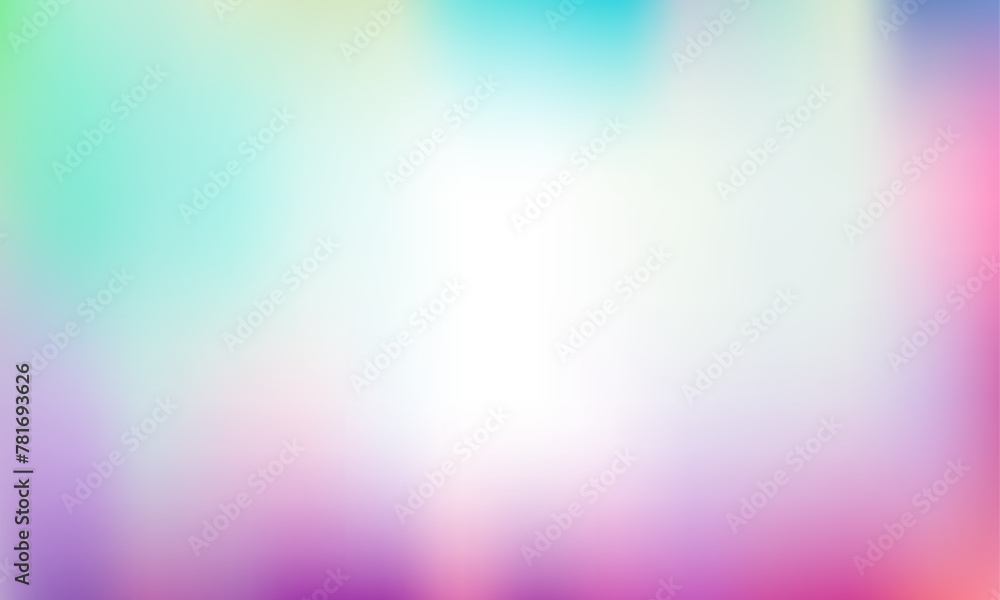 Fototapeta premium Vector holographic abstract background. Holographic foil texture for your design