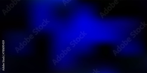 Dark blue vector gradient blur texture.