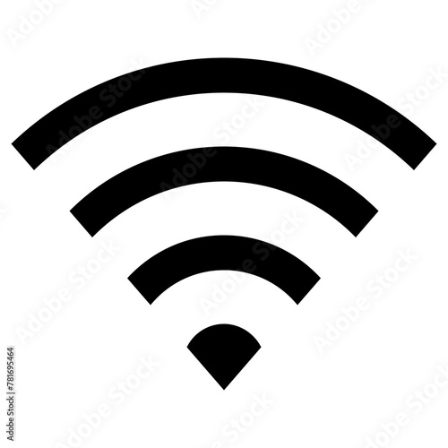 wireless icon, simple vector design