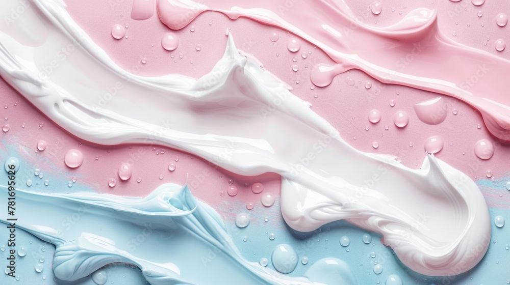textured background with creams, skin care concept generative ai textured background with creams, skin care concept generative ai