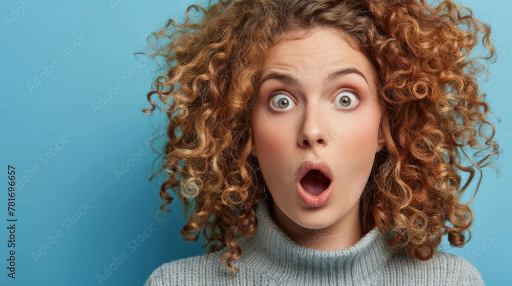 woman with strong expressions of surprise generative ai woman with strong expressions of surprise generative ai