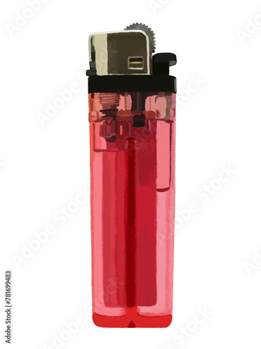 ライター（赤）