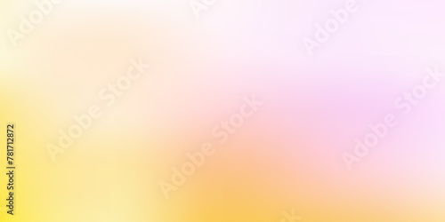 Light pink  yellow vector blurred pattern.