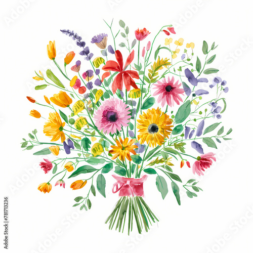 bouquet of wild flowers